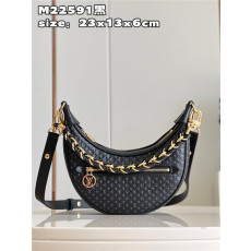 루이비통 루프 모노그램 블랙 M22591