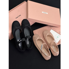 미우미우 메쉬 플랫 (2가지 컬러)