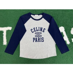 셀린느 파리 긴팔 티셔츠