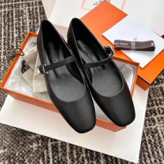 에르메스 제인 발레리라 플랫 (2가지 컬러)