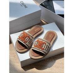 셀린느 라피아 트리오페 뮬 (3가지 컬러)