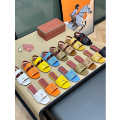 로로피아나 참스 라피아 뮬&샌들 (6가지 컬러)