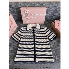 미우미우 반팔 가디건