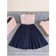 미우미우 플리츠 바타비아 스커트