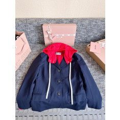 미우미우 더블브레스티드 자켓