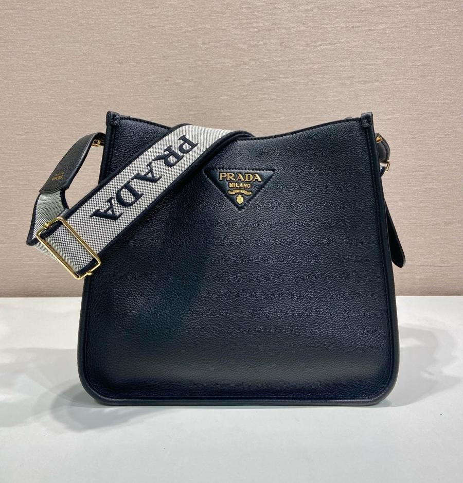 프라다 1BC073 비텔로 다이노 호보 숄더백