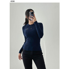 미우미우 캐시미어 니트 폴로 셔츠 (국내배송)