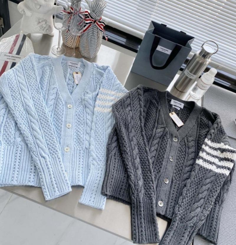 톰브라운 여성 가디건