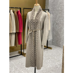 로로피아나 캐시미어 밍크 코트