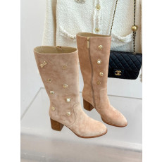 샤넬 25K 참 장식 부츠 7CM