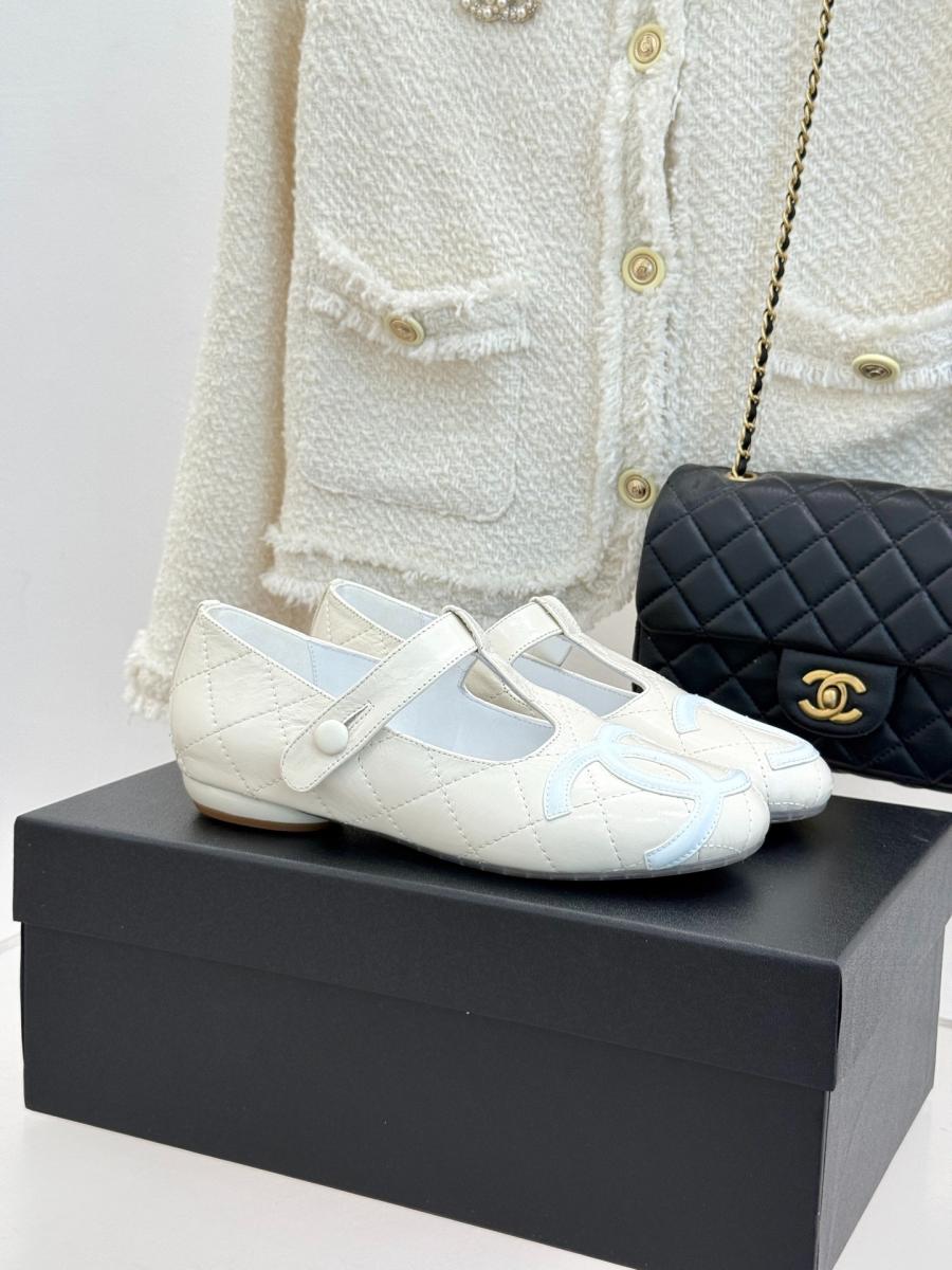 샤넬 25 T스트랩 플랫