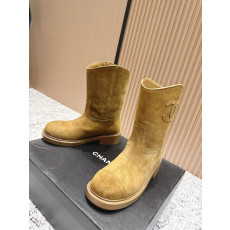 샤넬 25K 미들 부츠