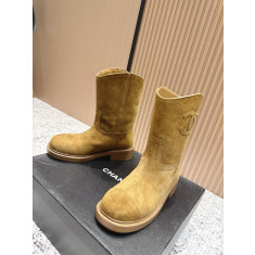 샤넬 25K 미들 부츠