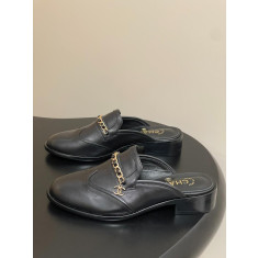 샤넬 25K 참 체인슬리퍼