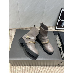 샤넬 25K 삭스 벨크로 부츠