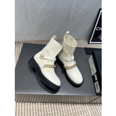 샤넬 25K 삭스 벨크로 부츠