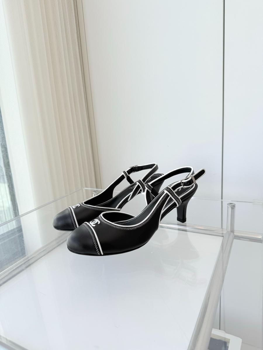 샤넬 25K 램스킨 펌프스