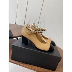 샤넬 25S 체인 참 펌프스