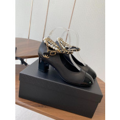 샤넬 25S 체인 참 펌프스